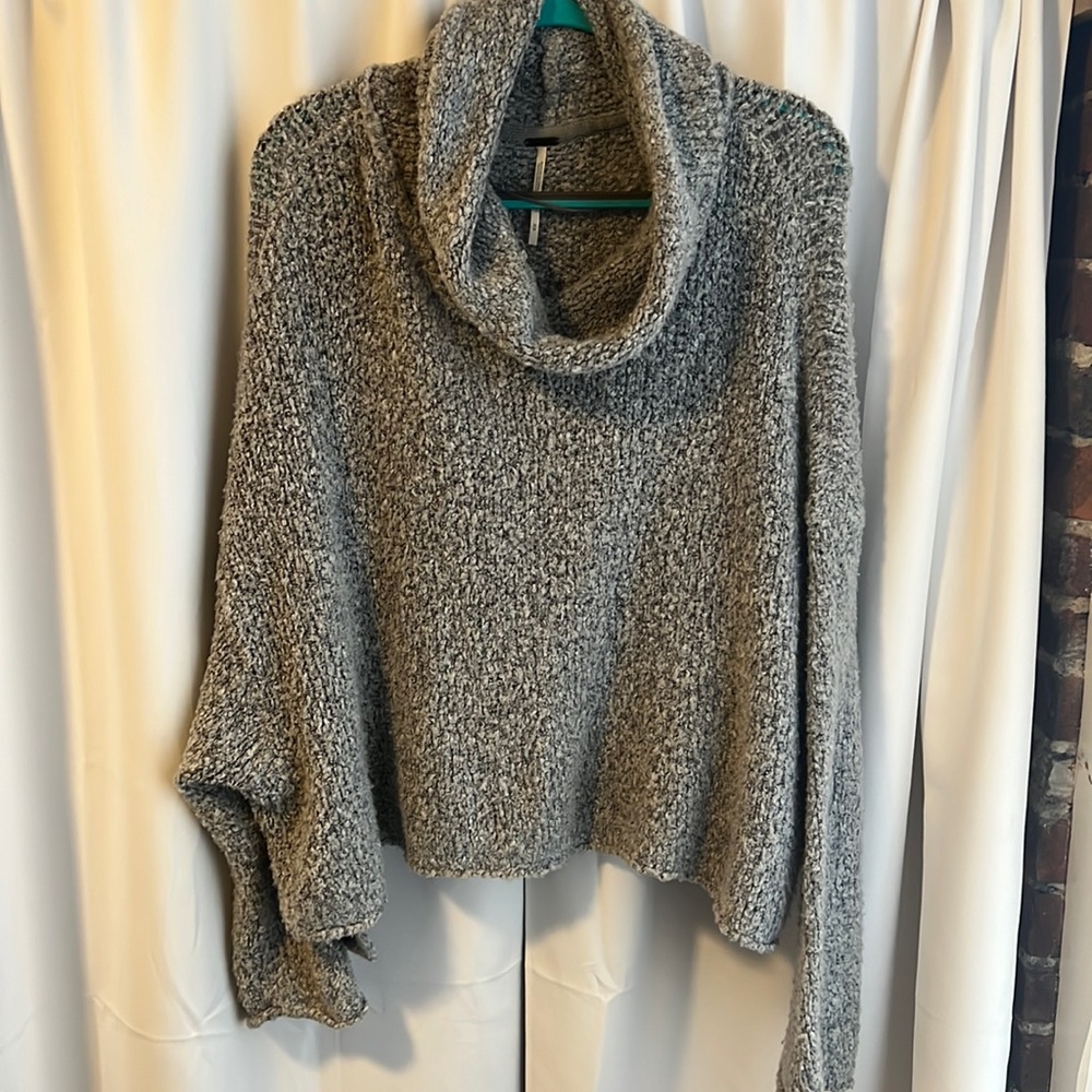 Free People Cowl Neck Sweater Size M